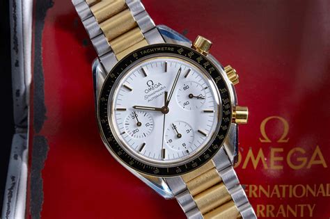 omega speedmaster two tone